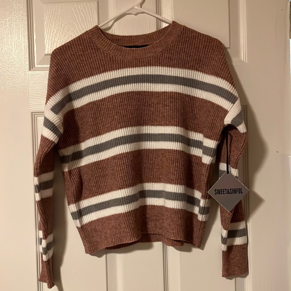 Cute striped sweater